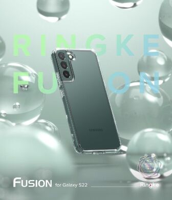 Защитный чехол RINGKE Fusion для Samsung Galaxy S22 (S901) - Smoke Black