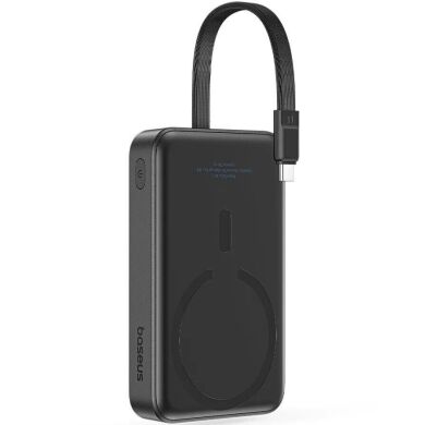 Зовнішній акумулятор Baseus Magnetic Mini 30W (10000mAh) P1002210B113-00 - Black