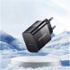 Мережевий зарядний пристрій ESSAGER 30W Type-C + кабель Type-C to Type-C (E30JSB1-SYTT1-T) - Black