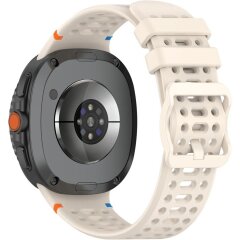 Ремешок Reframe Holes Design для Samsung Galaxy Watch 8 (40/44mm) / 8 Classic - Starlight