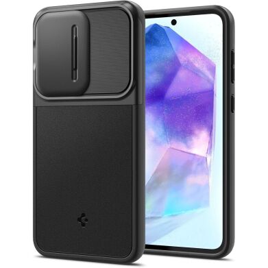 Защитный чехол Spigen (SGP) Optik Armor для Samsung Galaxy A55 (A556) - Black