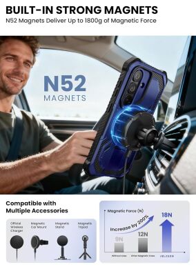 Захисний чохол i-Blason Armorbox MagSafe by Supcase для Samsung Galaxy S26 (S942) 843439160972 - Cobalt