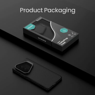 Защитный чехол NILLKIN CarboProp Magnetic (FF) для Samsung Galaxy Fold 8 Ultra - Black