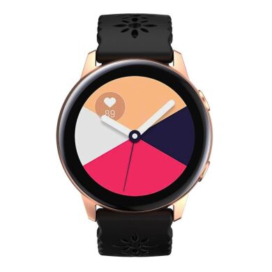 Ремінець Deexe Blossom Strap для Samsung Galaxy Watch 5 (40/44mm) / 5 Pro (45mm) - Black