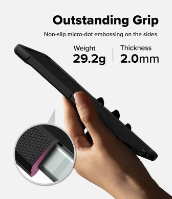 Защитный чехол RINGKE Onyx (FF) для Samsung Galaxy Flip 7 - Black