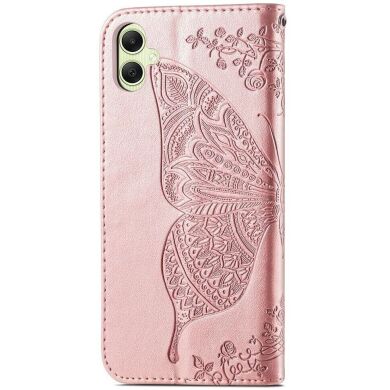 Чехол UniCase Butterfly Pattern для Samsung Galaxy A05 (A055) - Rose Gold