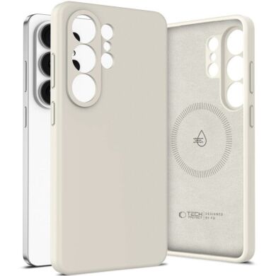 Захисний чохол Tech-Protect Silicone MagSafe для Samsung Galaxy S26 Ultra (S948) - Cosmic Latte