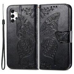 Чехол UniCase Butterfly Pattern для Samsung Galaxy A73 (A736) - Black