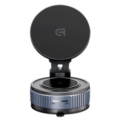 Автомобільний тримач ArmorStandart VacuumStand - Black