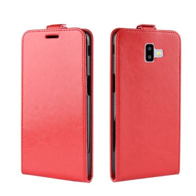 Чехол Deexe Flip Case для Samsung Galaxy J6+ (J610) - Red