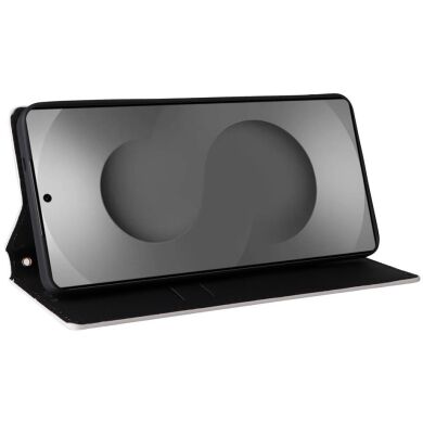 Чохол Deexe Rhombus Book для Samsung Galaxy S26 Ultra - Silver