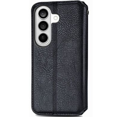 Чехол Deexe Rhombus Wallet для Samsung Galaxy A37 (A376) - Black
