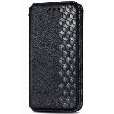Чехол Deexe Rhombus Wallet для Samsung Galaxy A37 (A376) - Black