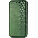 Чехол Deexe Rhombus Wallet для Samsung Galaxy A55 (A556) - Green. Фото 4 из 6
