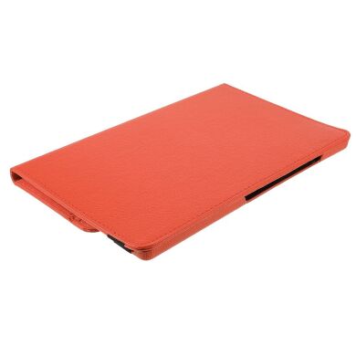Чехол Deexe Rotation для Samsung Galaxy Tab A8 10.5 (X200/205) - Orange