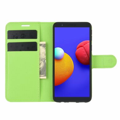 Чехол-книжка Deexe Book Type для Samsung Galaxy A01 Core (A013) - Green