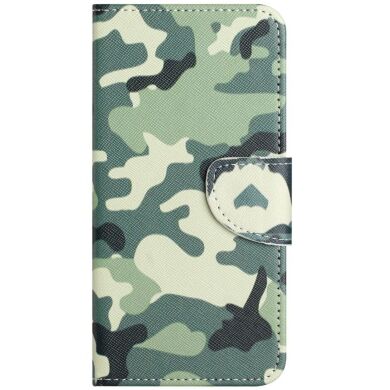 Чохол-книжка Deexe Color Wallet для Samsung Galaxy A14 (А145) - Camouflage