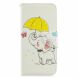 Чохол-книжка Deexe Color Wallet для Samsung Galaxy A30 (A305) / A20 (A205), Elephant Holding an Umbrella