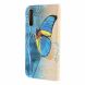 Чохол-книжка Deexe Color Wallet для Samsung Galaxy A50 (A505) - Blue Butterfly