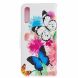 Чохол-книжка Deexe Color Wallet для Samsung Galaxy A70 (A705) - Butterflies and Flowers