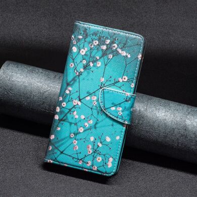 Чехол-книжка Deexe Color Wallet для Samsung Galaxy S24 (S921) / Galaxy S25 (S931) - Plum Blossom