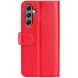 Чехол-книжка Deexe Wallet Style для Samsung Galaxy A24 - Red. Фото 5 из 5