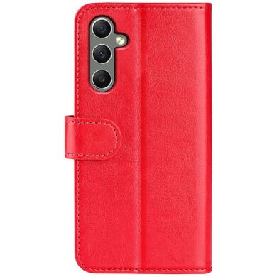 Чехол-книжка Deexe Wallet Style для Samsung Galaxy A24 - Red