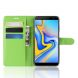 Чехол-книжка Deexe Wallet Style для Samsung Galaxy J6+ (J610) - Green. Фото 4 из 6