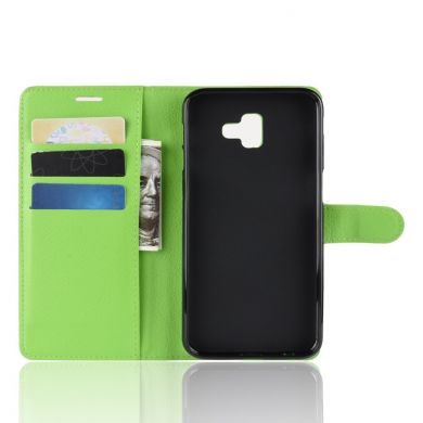 Чохол-книжка Deexe Wallet Style для Samsung Galaxy J6+ (J610) - Green