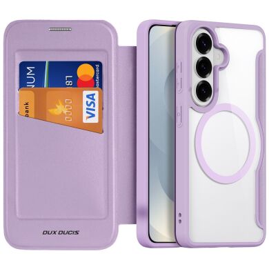 Чохол-книжка DUX DUCIS Skin X Pro Magnetic для Samsung Galaxy S26 Plus - Purple