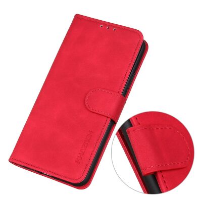 Чохол-книжка KHAZNEH Retro Wallet для Samsung Galaxy A17 (A175) - Red