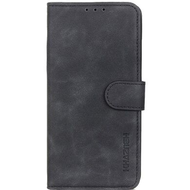 Чехол-книжка KHAZNEH Retro Wallet для Samsung Galaxy S22 (S901) - Black