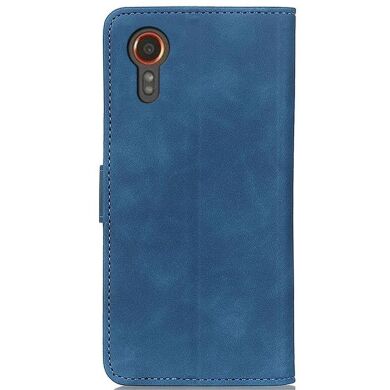 Чохол-книжка KHAZNEH Retro Wallet для Samsung Galaxy Xcover 7 (G556) - Blue
