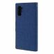 Чехол-книжка MERCURY Canvas Diary для Samsung Galaxy Note 10+ (N975) - Blue. Фото 6 из 7