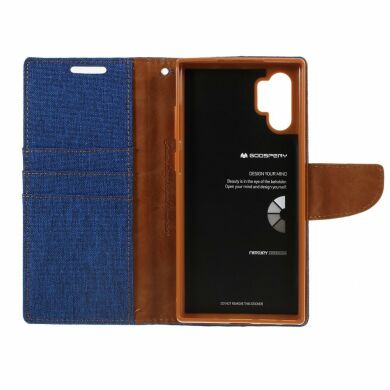 Чехол-книжка MERCURY Canvas Diary для Samsung Galaxy Note 10+ (N975) - Blue