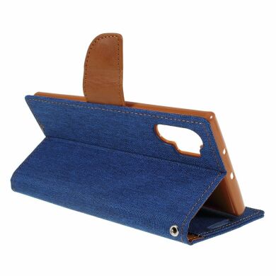 Чохол-книжка MERCURY Canvas Diary для Samsung Galaxy Note 10+ (N975) - Blue