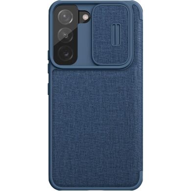 Чохол-книжка NILLKIN Qin Pro для Samsung Galaxy S22 (S901) - Blue