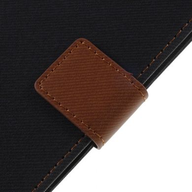 Чохол-книжка ROAR KOREA Cloth Texture для Samsung Galaxy A6 2018 (A600), Black