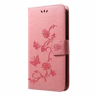 Чохол-книжка UniCase Flower Pattern для Samsung Galaxy M20 (M205) - Pink