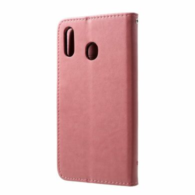 Чохол-книжка UniCase Flower Pattern для Samsung Galaxy M20 (M205) - Pink