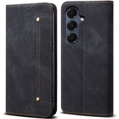Чохол-книжка UniCase Jeans Wallet для Samsung Galaxy S26 Plus (S947) - Black