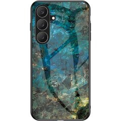 Чохол з малюнком Deexe Gradient Pattern для Samsung Galaxy S26 FE - Emerald