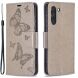 Чехол UniCase Butterfly Pattern для Samsung Galaxy S21 FE (G990) - Grey. Фото 2 из 10