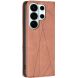 Чохол UniCase Geometric Pattern для Samsung Galaxy S26 Ultra - Brown