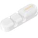 Держатель для кабелей TOOCKI Silicone Cord Organizer - White. Фото 1 из 9