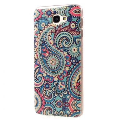 Силіконовий чохол Deexe Life Style для Samsung Galaxy J5 Prime, Vintage Flowers