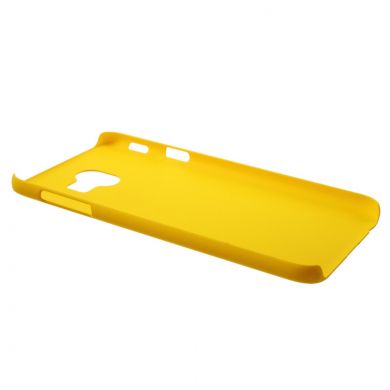 Пластиковый чехол Deexe Hard Shell для Samsung Galaxy J4 2018 (J400) - Yellow