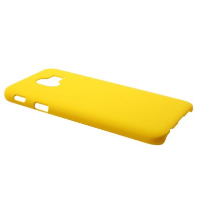 Пластиковый чехол Deexe Hard Shell для Samsung Galaxy J4 2018 (J400) - Yellow