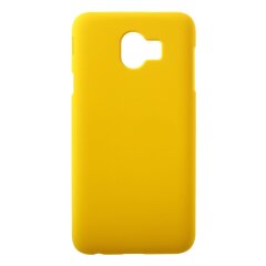 Пластиковый чехол Deexe Hard Shell для Samsung Galaxy J4 2018 (J400) - Yellow
