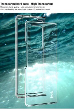Пластиковый чехол IMAK Crystal II Pro для Samsung Galaxy Fold 2 - Transparent